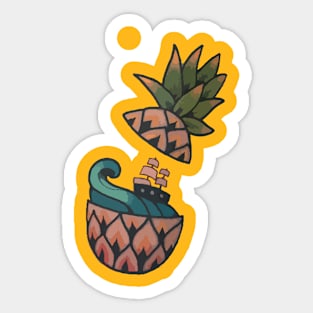 pina trip Sticker